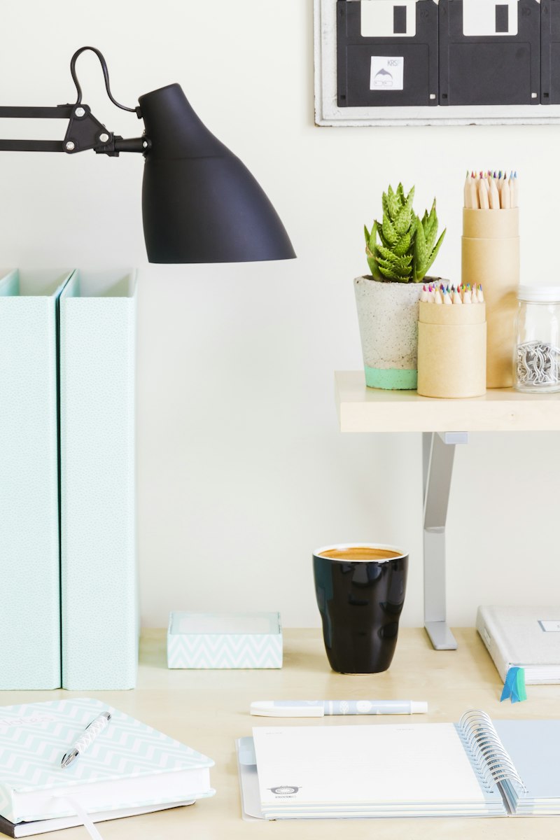 Lifestyle product scene on a shelf